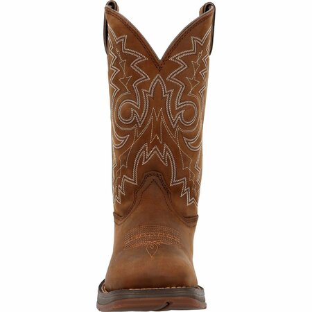 Durango Rebel by Pull-On Western Boot, BROWN, 2E, Size 6.5 DB4443